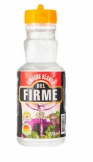 vinagre blanco 125 ml frasco