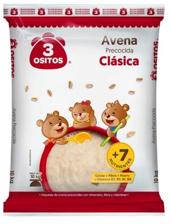 avena 3 ositos bolsita