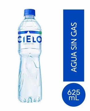 agua cielo 625 ml