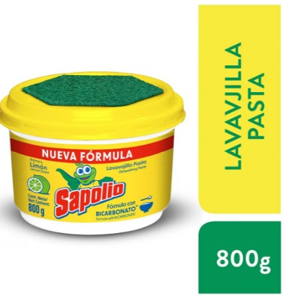 lavajilla sapolio 800 gr unidad