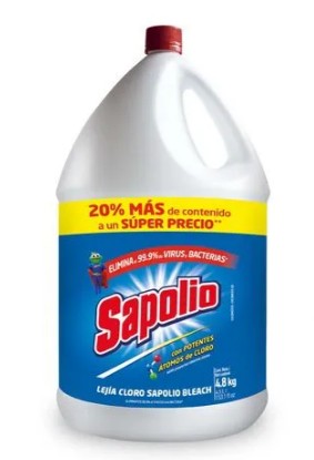 lejia sapolio 4.8 litros unidad