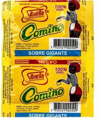 comino sazonador 10 gr sobre