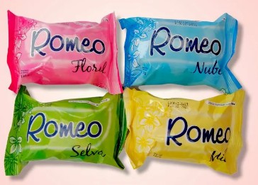 Jabon de tocador ROMERO 130 g  unidad