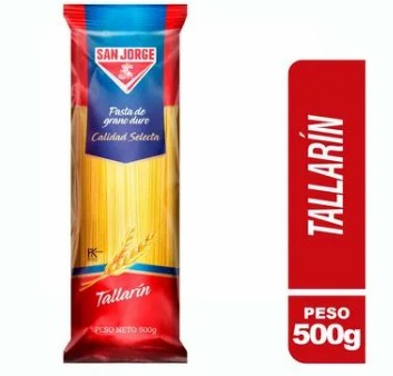 fideos tallarin san jorge paquete 500 g