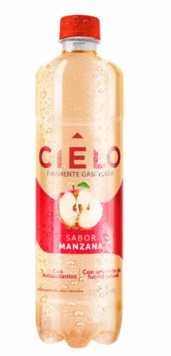 Agua cielo sabor manzana 600 ml