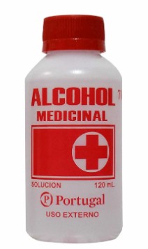 alcohol medicinal 120 ml