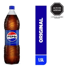 gaseosa pepsi cola 1.5 ml